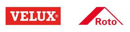 Logo Velux und Roto