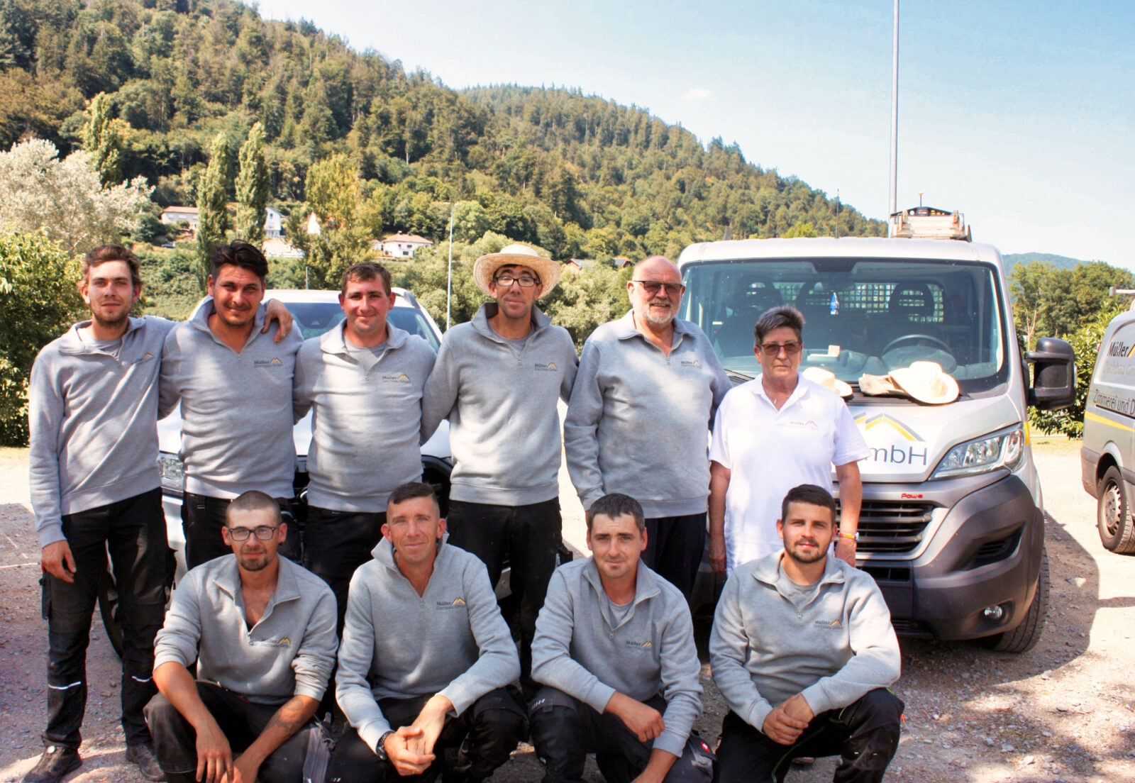 Gruppenbild Müller Dachbau in Eberbach